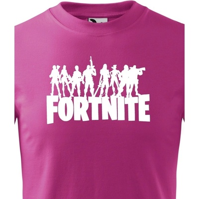 Dětské tričko Fortnite Purpurová Canvas Dětské tričko Bezvatriko.cz 1