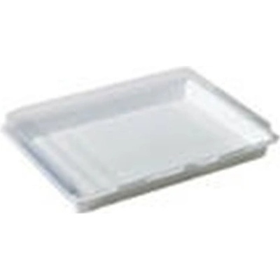 Lunch Box biela transparentná 338x250x63 mm, 100026368