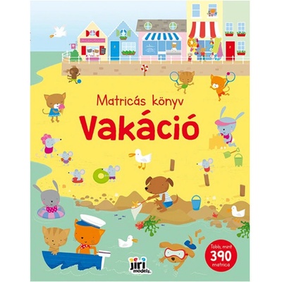 Veľká samolepková knižka Prázdniny