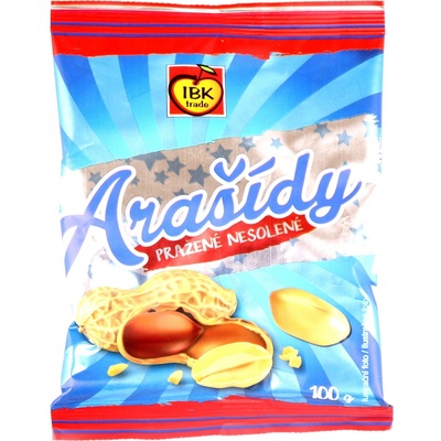IBK Trade Arašídy pražené nesolené 100 g