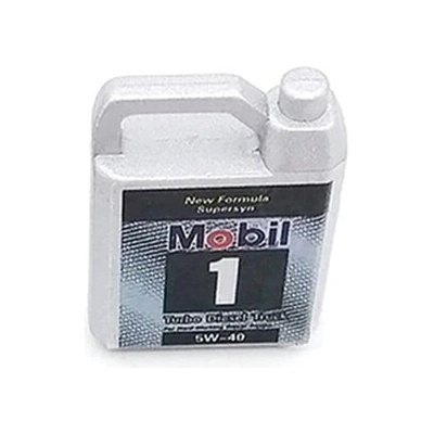 RCprofi Kovový kanystr Mobil stříbrný