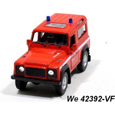 Welly Land Rover Defender Vigili del Fuoco hasiči 1:34-39