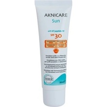 Synchroline Aknicare Sun opalovací emulze na aknózní a seboroickou pleť SPF 30 with GT peptide-10 50 ml