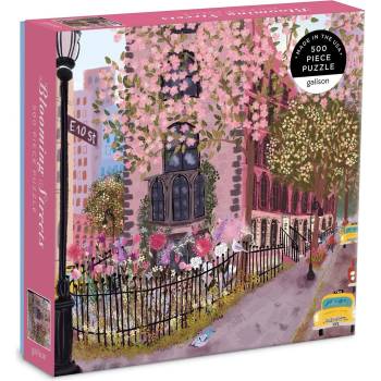 Galison - Puzzle Blooming Streets 500 - 500 piese