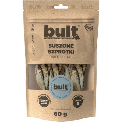 BULT Eko pochúťka Šprotky Sušené 60 g