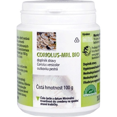 MRL Coriolus MRL biomasa Outkovka pestrá 100 g
