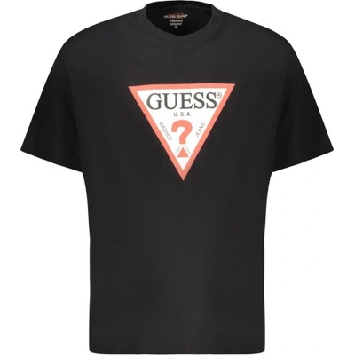 Guess jeans Мъжка тениска с къс ръкав guess jeans, Размер xs, Цвят Черен (m4yi45k8fq4_nejblk)