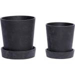 Hübsch Покритие за кашпа 2 бр. ø 17 cm Podium - Hübsch (900306)