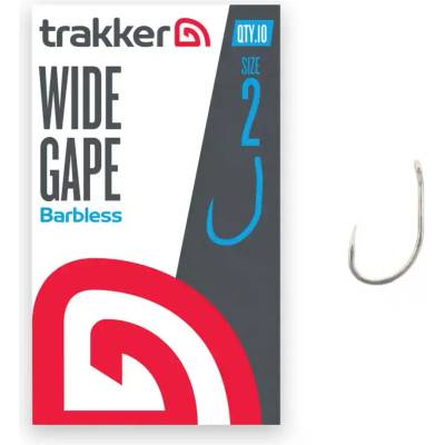 Trakker Wide Gape Hooks Barbless vel.2 10 ks