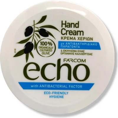 Echo атибактериален крем за ръце, Интензивна хидратация за здрава и мека кожа, 200мл