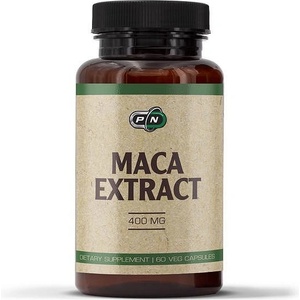 Pure nutrition - MACA EXTRACT 400 mg - 60 Vegetarian Capsules