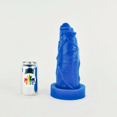 Topped Toys Wreckoner 110 Blue Steel prémiové silikonové dildo 26 x 8,9 cm