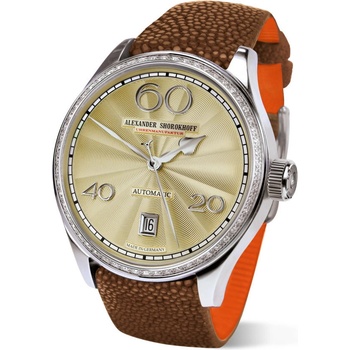 Alexander Shorokhoff Дамски часовник Alexander Shorokhoff LADY AUTOMATIC - AS. LA01-12D (AS.LA01-12D)