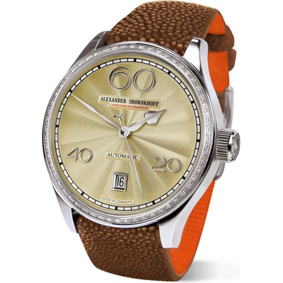 Alexander Shorokhoff Дамски часовник Alexander Shorokhoff LADY AUTOMATIC - AS. LA01-12D (AS.LA01-12D)