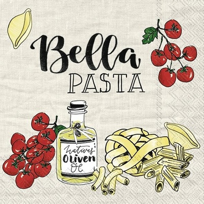 IHR Servítky Bella Pasta 33x33cm