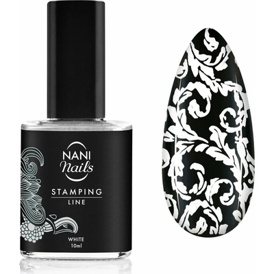 NANI lak na pečiatkovú metódu White 10 ml