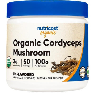 Nutricost Кордицепс Органик 100 g прах | Nutricost (70799 (240102) NC)