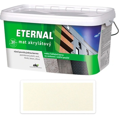 ETERNAL Mat akrylátový - vodouriediteľná farba 5L Slonová kosť 014