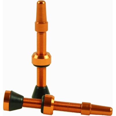 Bezdušové ventilky HAVEN ALU 34 MM Oranžová
