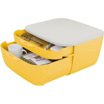 Leitz Zásuvkový box Cosy, teplá žlutá 53570019