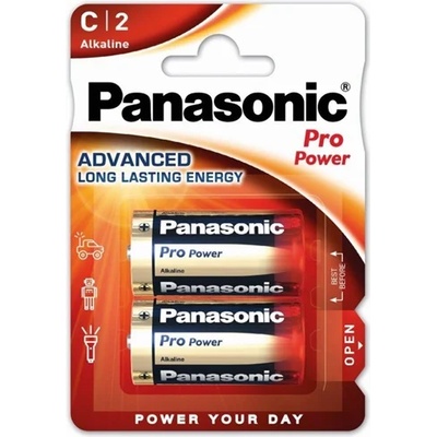 Panasonic LR14PPG/2BP 1, 5V C алкална батерия за бебета с дълъг живот 2 бр. в опаковка LR14PPG-2BP (LR14PPG-2BP)