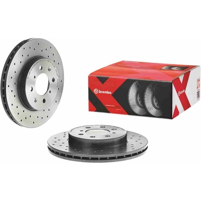 Brzdový kotúč BREMBO 09.5509.1X (0955091X)