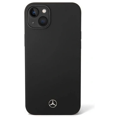 Mercedes Liquid Silicone iPhone 14 Plus čierne