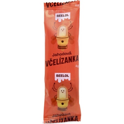 Beelol Lízanka jahodová 6 g