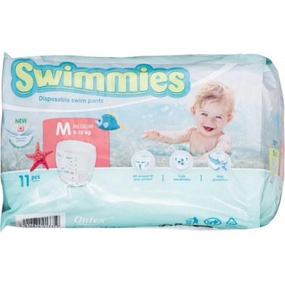 SWIMMIES M 9-15 kg 11 ks