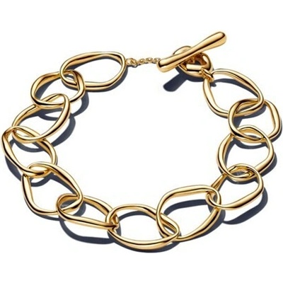 PANDORA Náramok Články s organickým tvarom 18 cm 563864C00-1