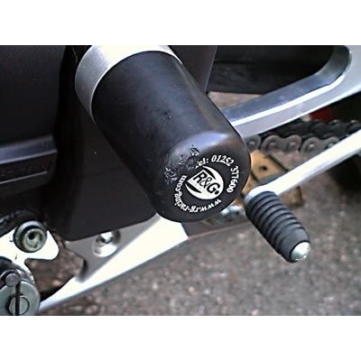 Padací chrániče (spodní, zadní) - Yamaha YZF-R6 '03-'05, černé