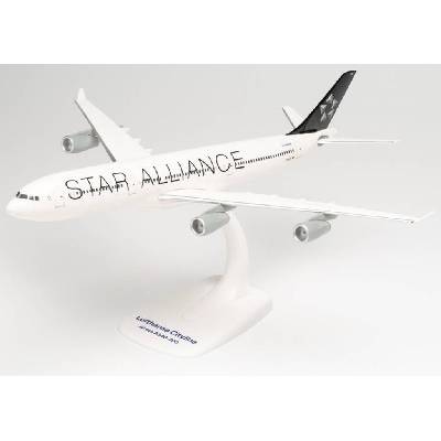 Herpa Airbus A340 200 Lufthansa Star Alliance 1/500 – Avion De Collection Neuf