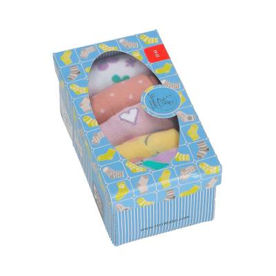 Комплект детски чорапи за момиче Sterntaler - 5 чифта (8322243-650)