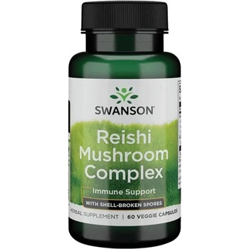 Swanson Reishi Mushroom Complex, 60 капсули, Swanson (SWH237)