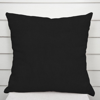 Biante Velur VLR-004 Čierna 35 x 45 cm