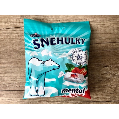 Sněhulky Mentol a jahoda 90 g
