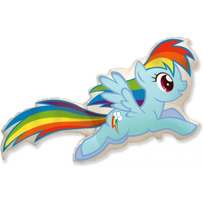 Fóliový balón Rainbow Dash 61cm