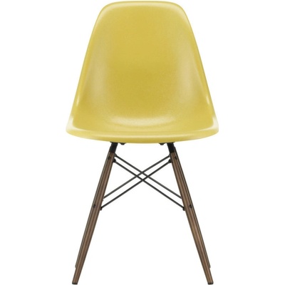 Vitra Eames Fiberglass DSW ochre light/dark maple