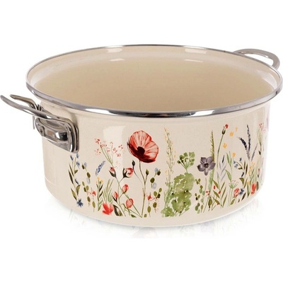 Orion Kastrol MÁK Lem 4 l 24 cm smaltovaný plech, nerezová ocel mix, 8592381268244