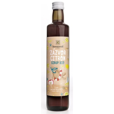 Sonnentor Sonnentor, Сироп от джинджифил и лимон, БИО, 500 мл