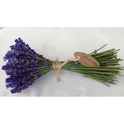 HAND MADE Sušená kytička tmavá levandule Velikost S: střední