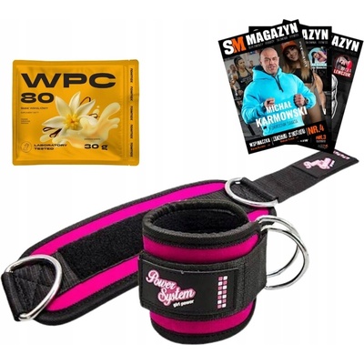 Power System Ankle straps Gym babe růžová PS-3450 – Zboží Dáma