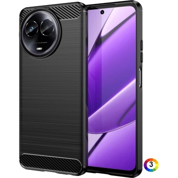 Image 1 of realme C67 5G Удароустойчив Carbon Fiber Калъф и Протектор