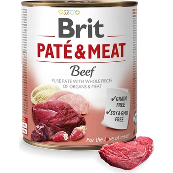 Brit Paté & Meat Beef 800 g