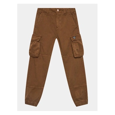 GUESS Текстилни панталони L3BB02 WE1L0 Кафяв Regular Fit (L3BB02 WE1L0)
