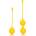 Loveline Silicone Kegel Balls Training Set Carambola