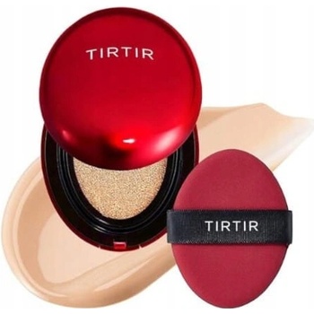 Tirtir Mask Fit Red Cushion SPF 40 PA++ 29N Natural Beige Dlhotrvajúci make-up na tvár v hubke 18 g