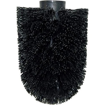 Spirella náhradní WC štětková hlavice černá průměr 72 mm 10 15627