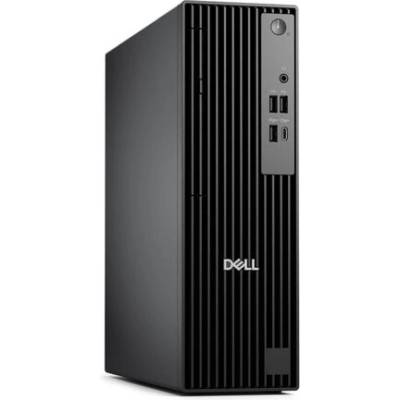 Настолен компютър, Dell Pro Slim QCS1255, AMD Ryzen 7 8700G (16 TOPS NPU, 8 cores, up to 5.1GHz), 16 GB: 2 x 8 GB, DDR5 (BTO512_QCS1255_EMEA)