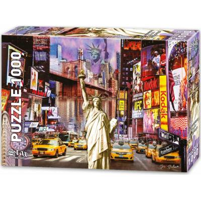 Star Game Sets New York 1000 dílků